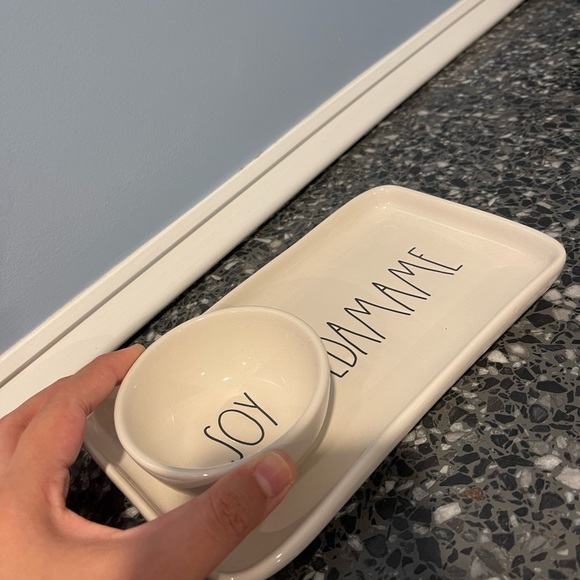 NEW Rae Dunn SOY EDAMAME dish - Picture 4 of 5